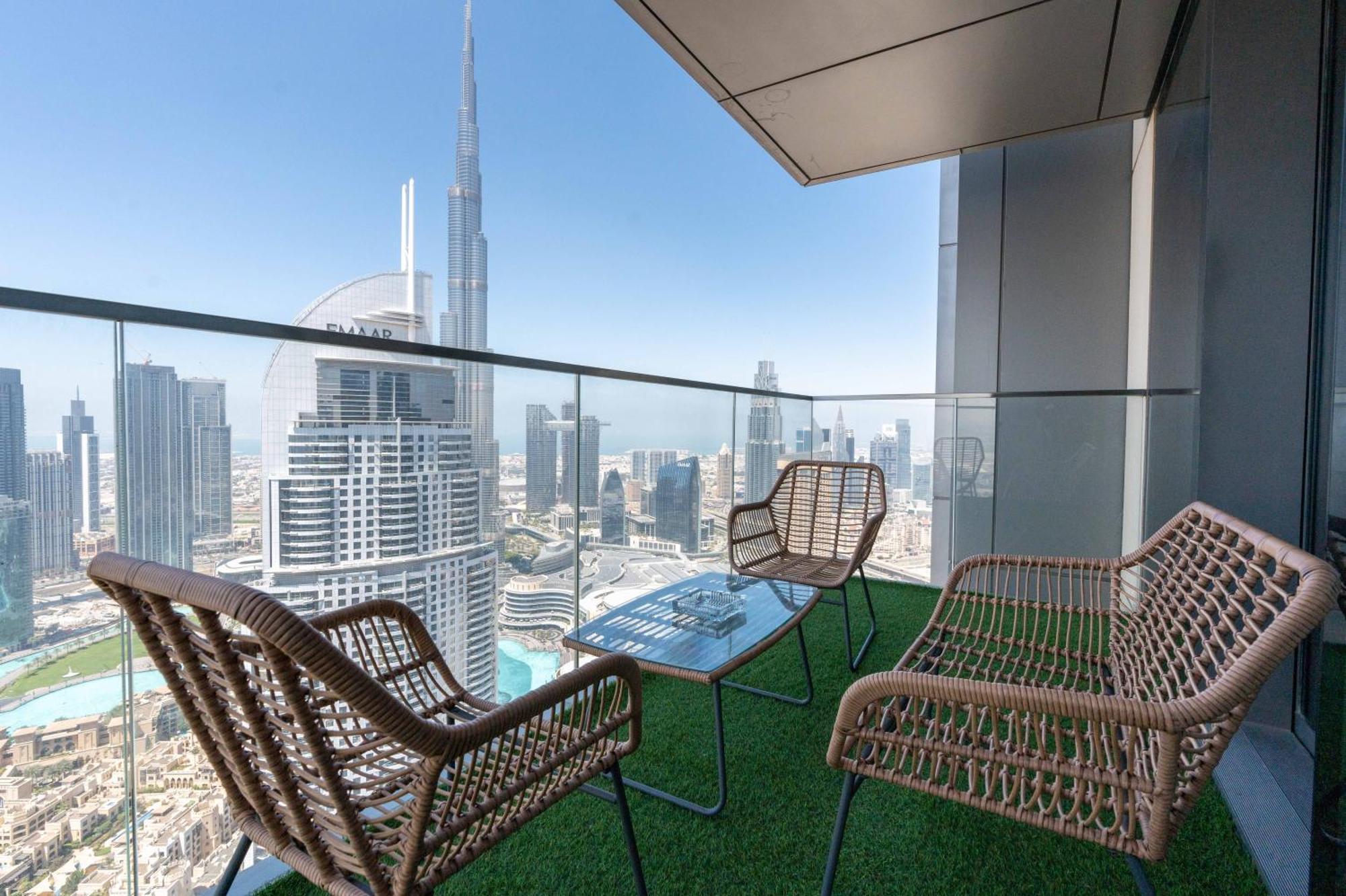 Lux Apt-Burj View Opp. Dxb Mall Dubaï Extérieur photo