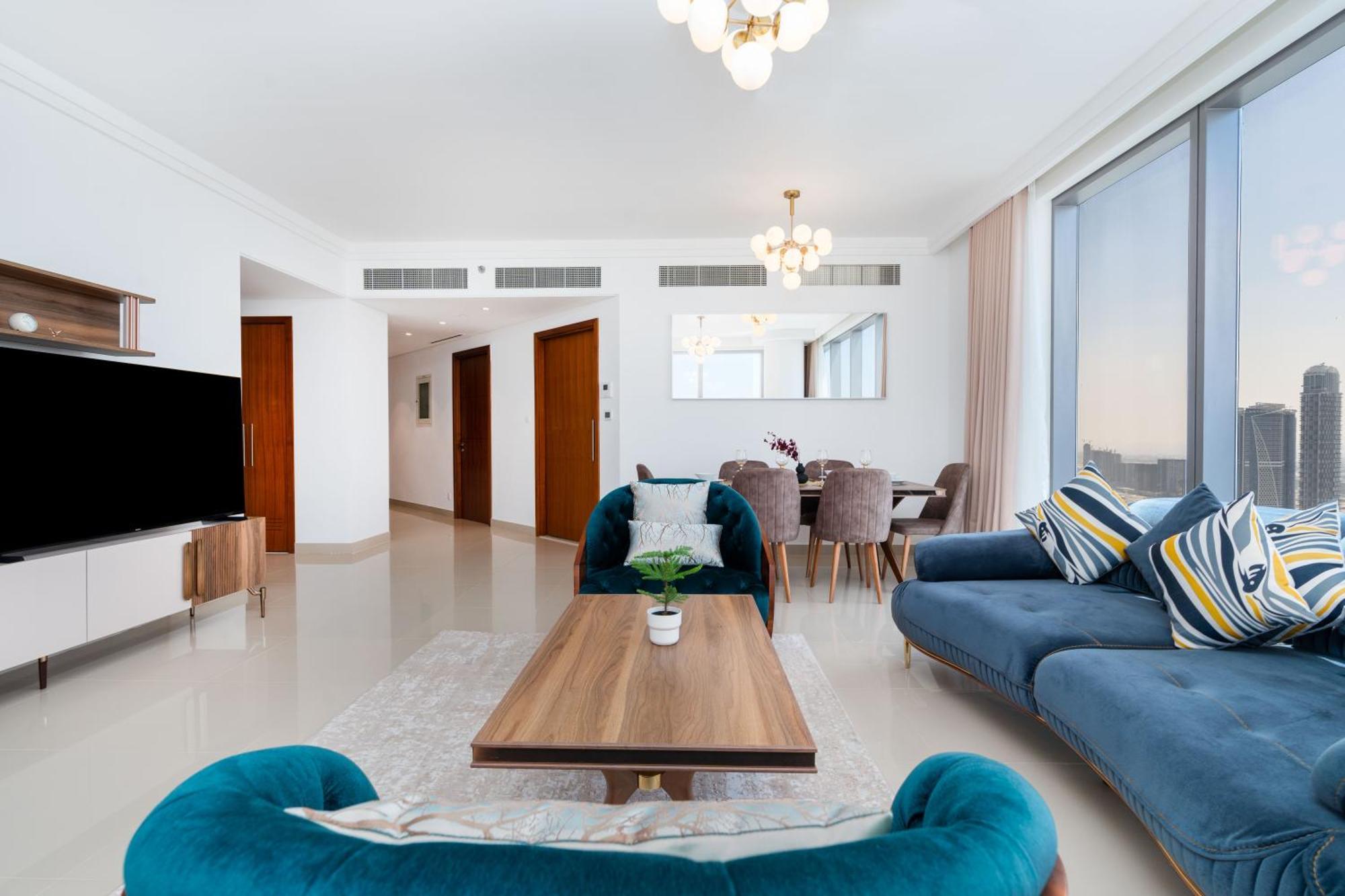 Lux Apt-Burj View Opp. Dxb Mall Dubaï Extérieur photo