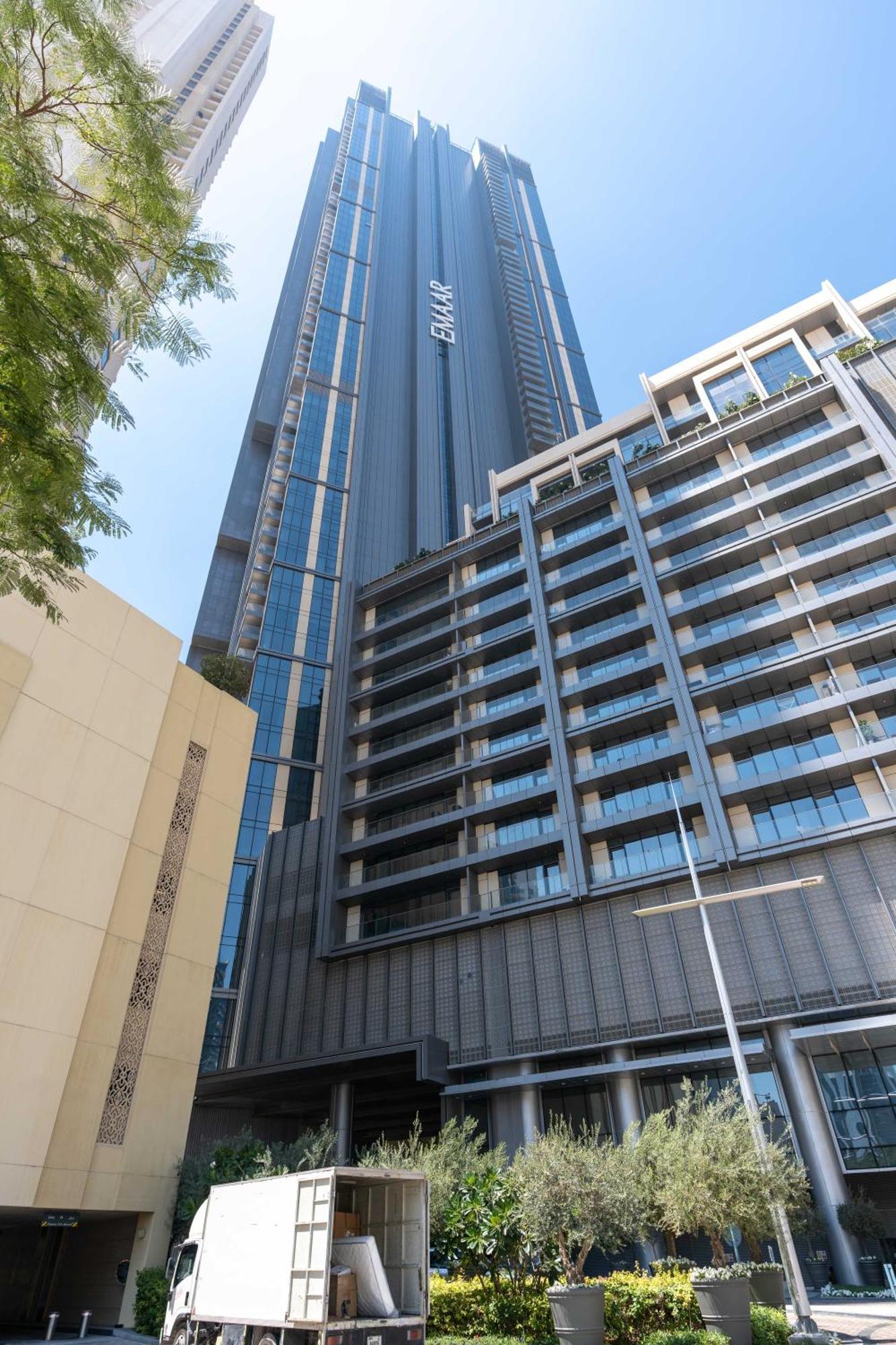 Lux Apt-Burj View Opp. Dxb Mall Dubaï Extérieur photo