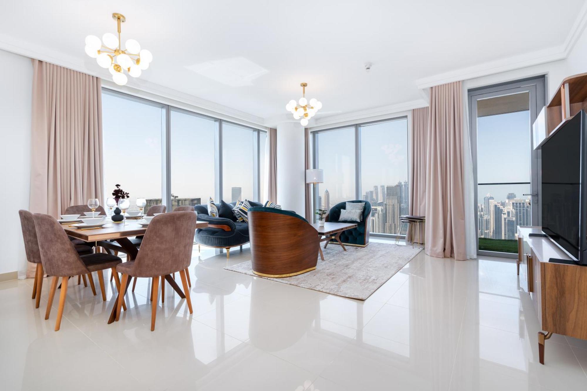 Lux Apt-Burj View Opp. Dxb Mall Dubaï Extérieur photo