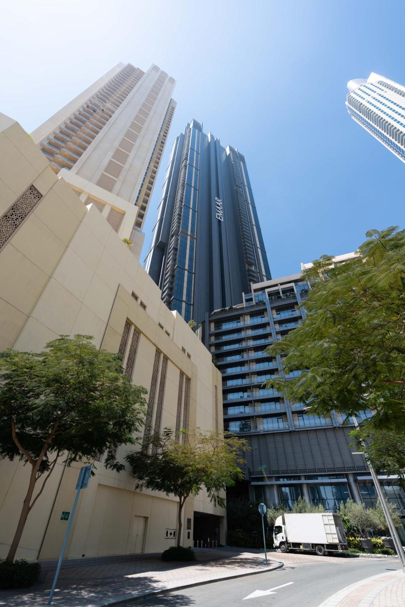 Lux Apt-Burj View Opp. Dxb Mall Dubaï Extérieur photo