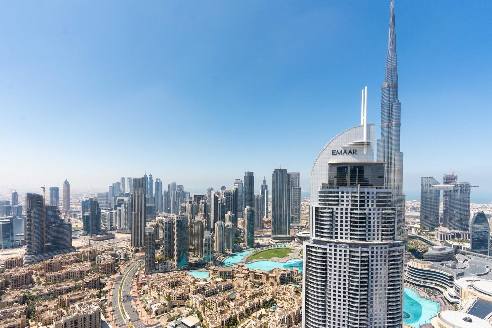 Lux Apt-Burj View Opp. Dxb Mall Dubaï Extérieur photo