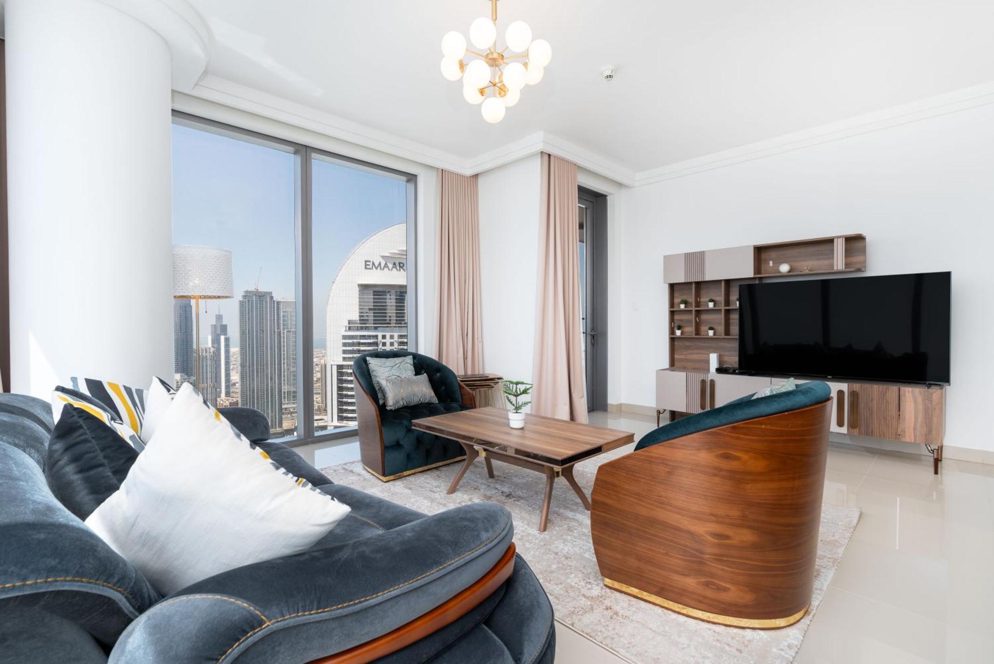 Lux Apt-Burj View Opp. Dxb Mall Dubaï Extérieur photo